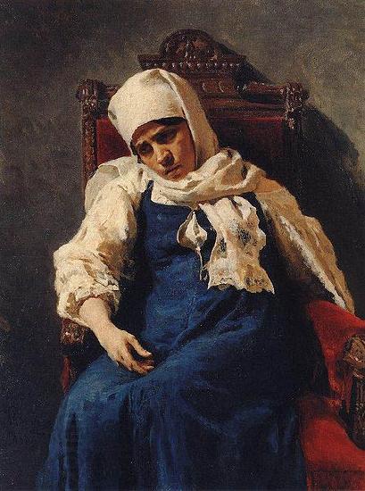 Ilya Repin Portrait of actress Pelageya Antipevna Strepetova in the role of Elizabeth China oil painting art